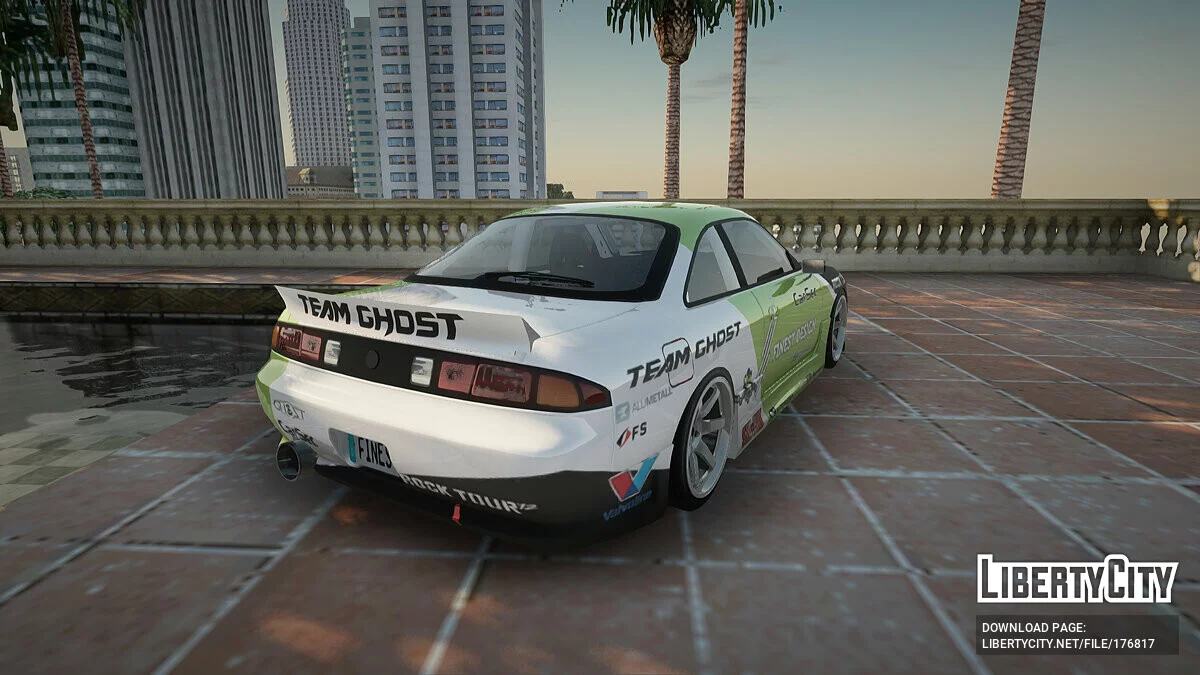 Nissan S14A Team Ghost / GTA San Andreas