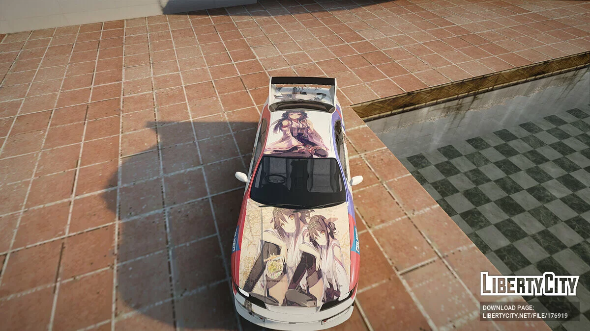 Nissan Skyline R33 Kantai Collection Kongou PJ / GTA San Andreas