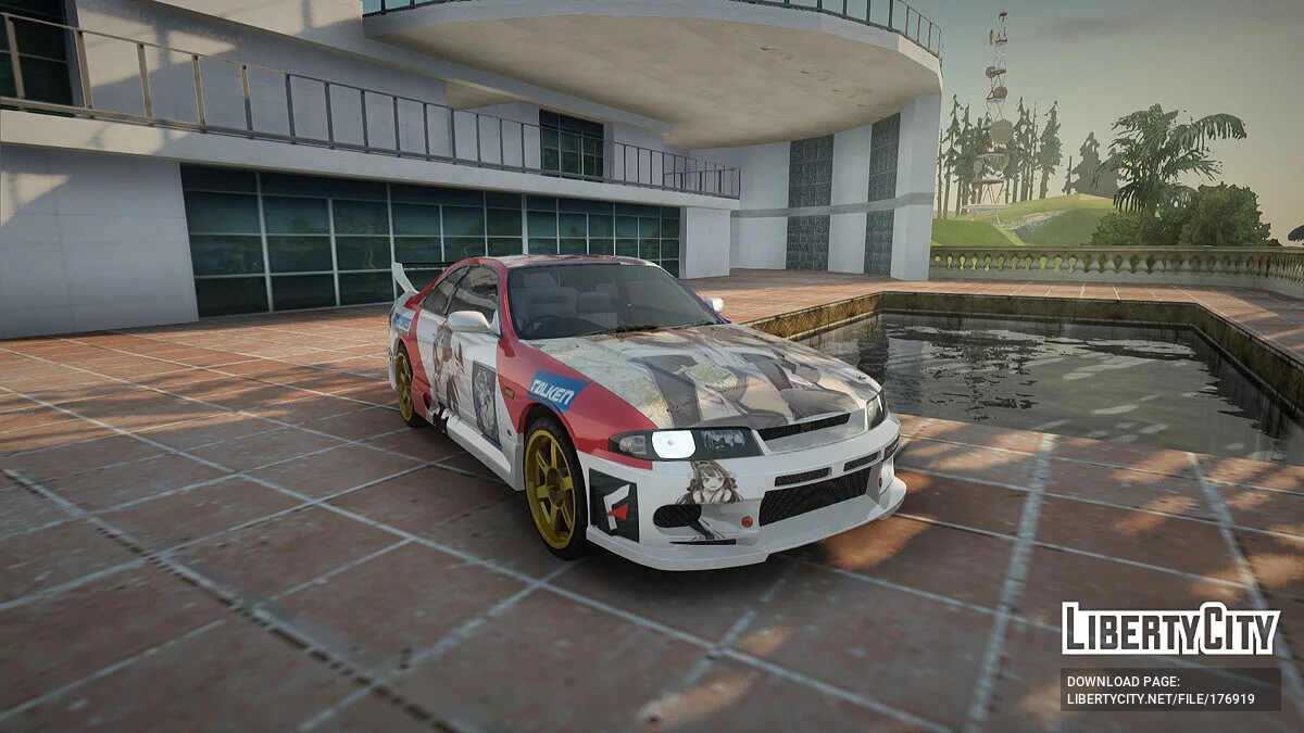 Nissan Skyline R33 Kantai Collection Kongou PJ / GTA San Andreas