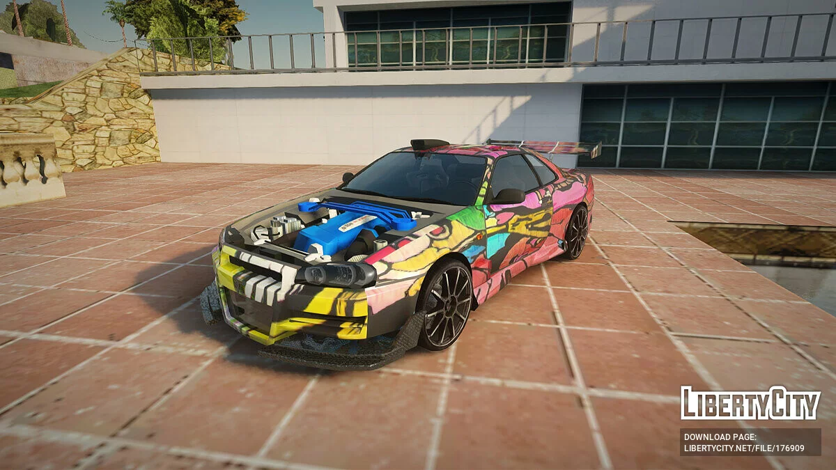 Nissan Skyline R34 Tuned / GTA San Andreas