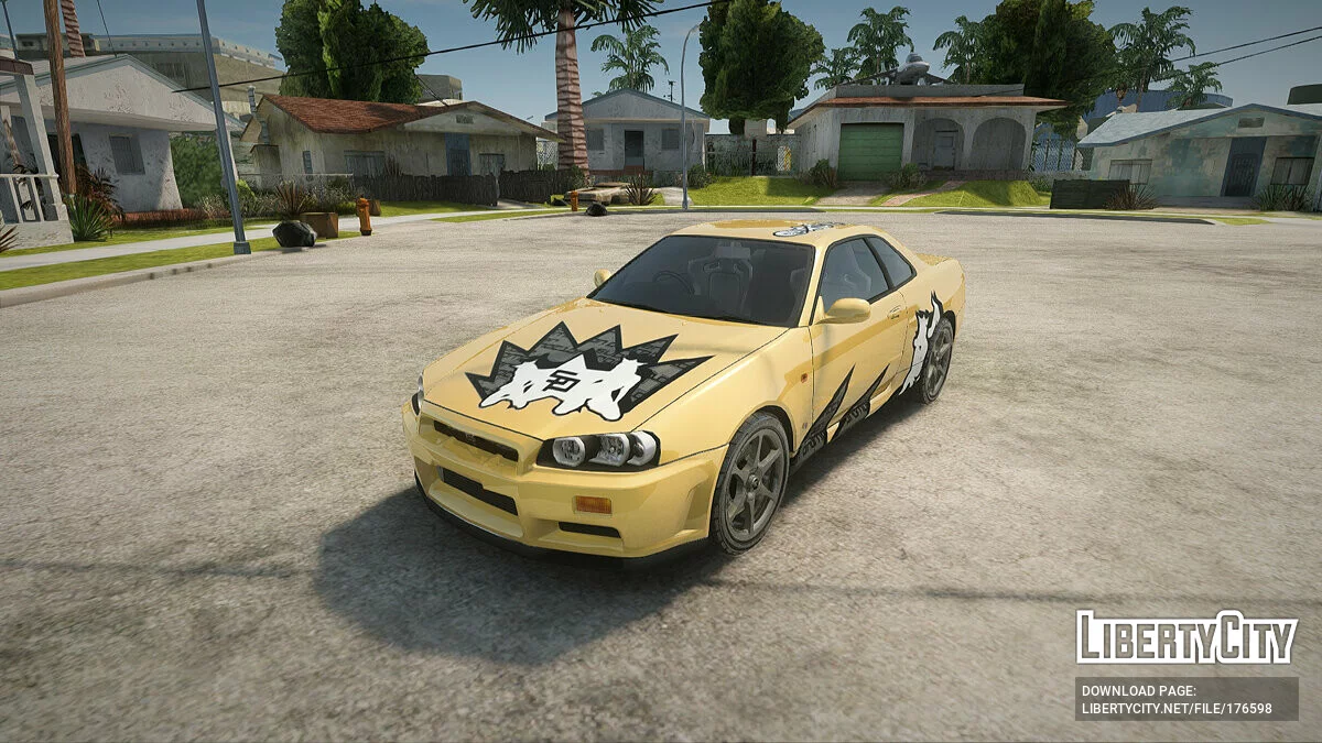 Nissan Skyline Tunable Pro Street v2 / GTA San Andreas