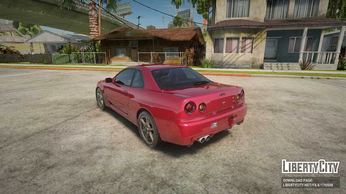Nissan Skyline Tunable Pro Street v2 / GTA San Andreas