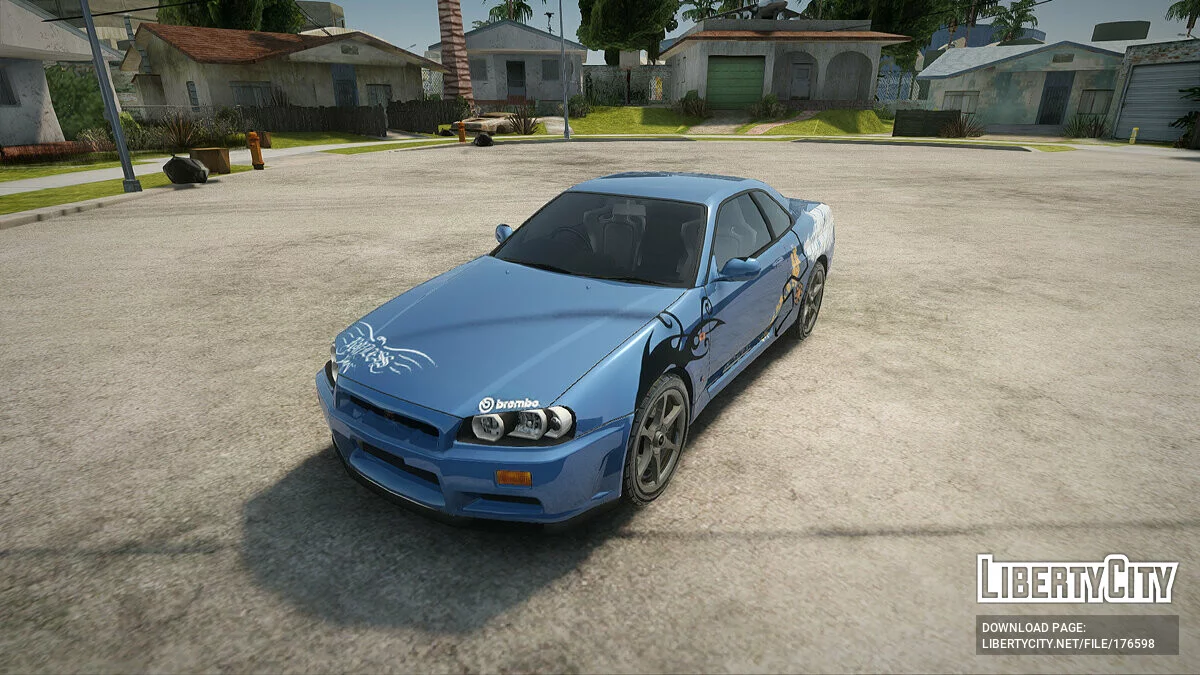 Nissan Skyline Tunable Pro Street v2 / GTA San Andreas