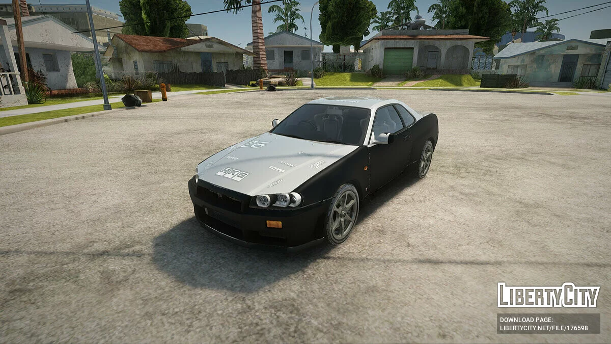 Nissan Skyline Tunable Pro Street v2 / GTA San Andreas