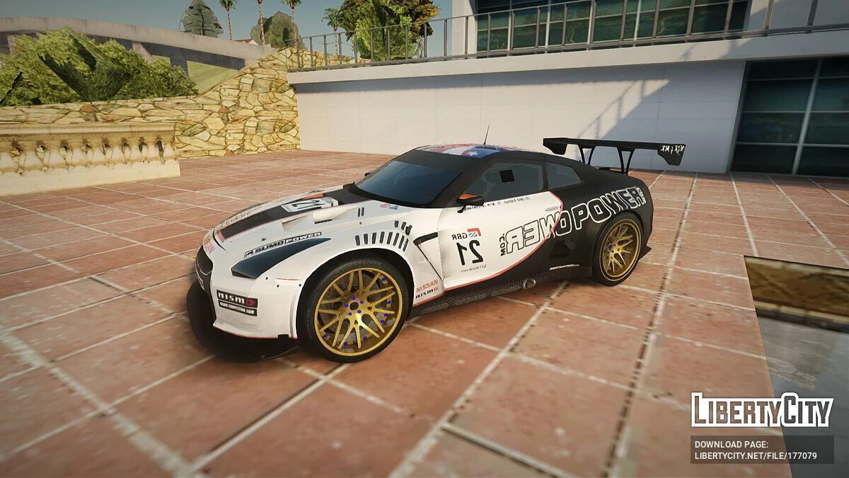 نيسان GT-R GT1 Sumo Tuning / جي تي إيه سان أندرياس