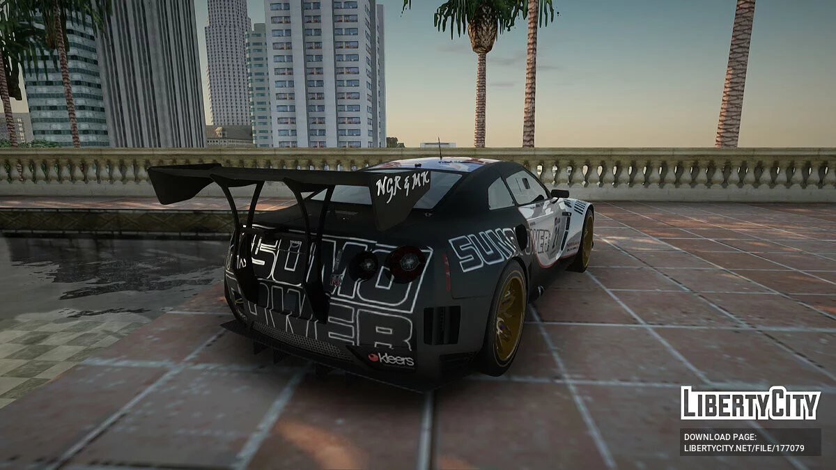 نيسان GT-R GT1 Sumo Tuning / جي تي إيه سان أندرياس