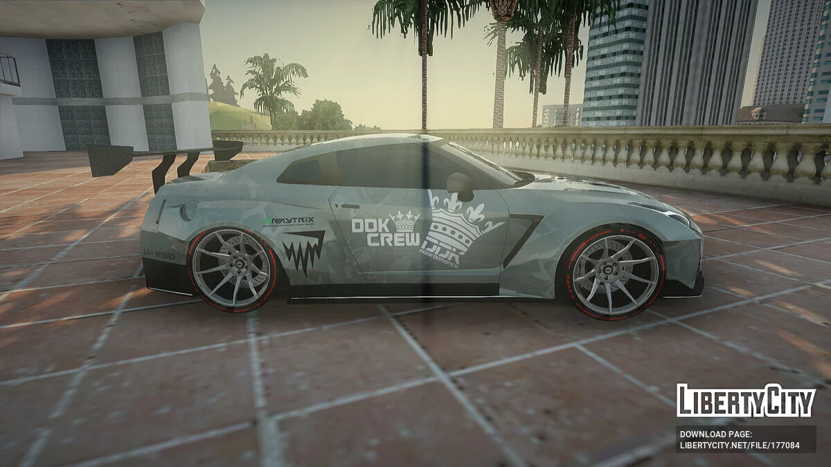 نيسان GT-R نيسمو 2017 DDK / جي تي إيه سان أندرياس