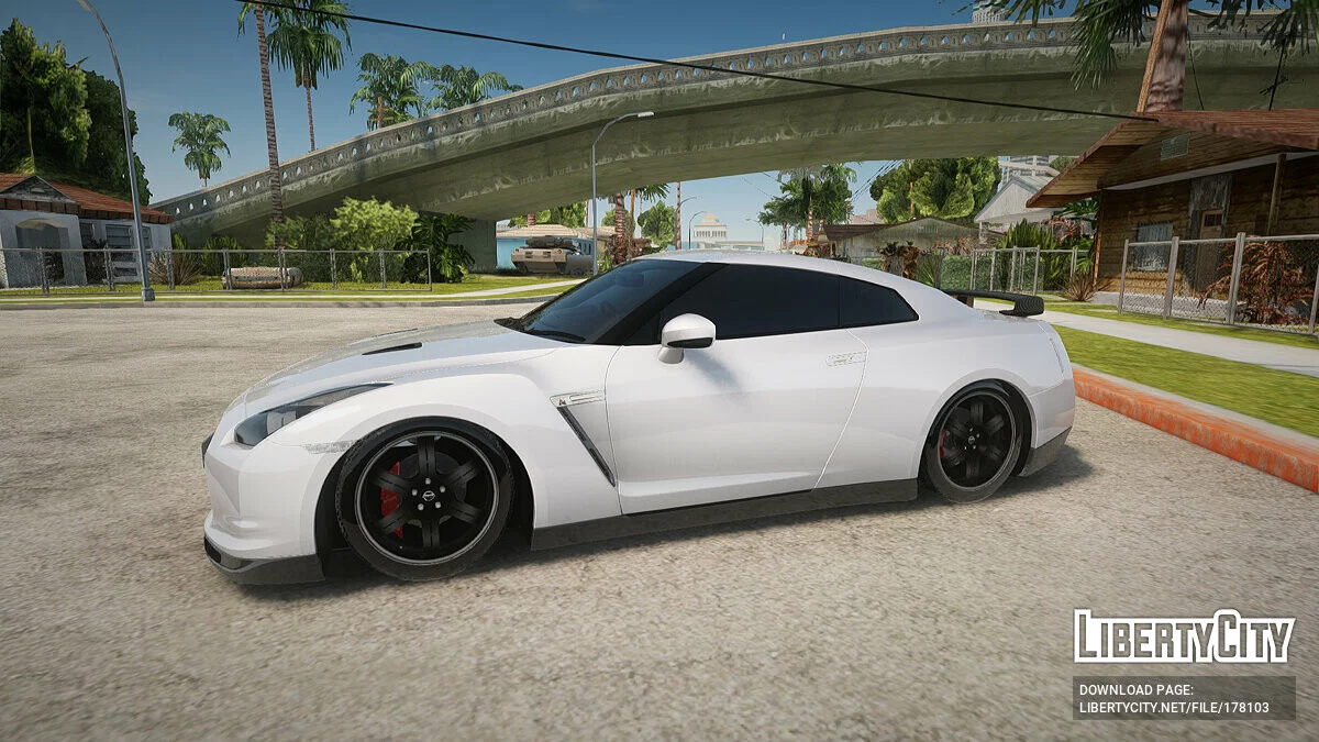Nissan GT-R R35 / GTA San Andreas