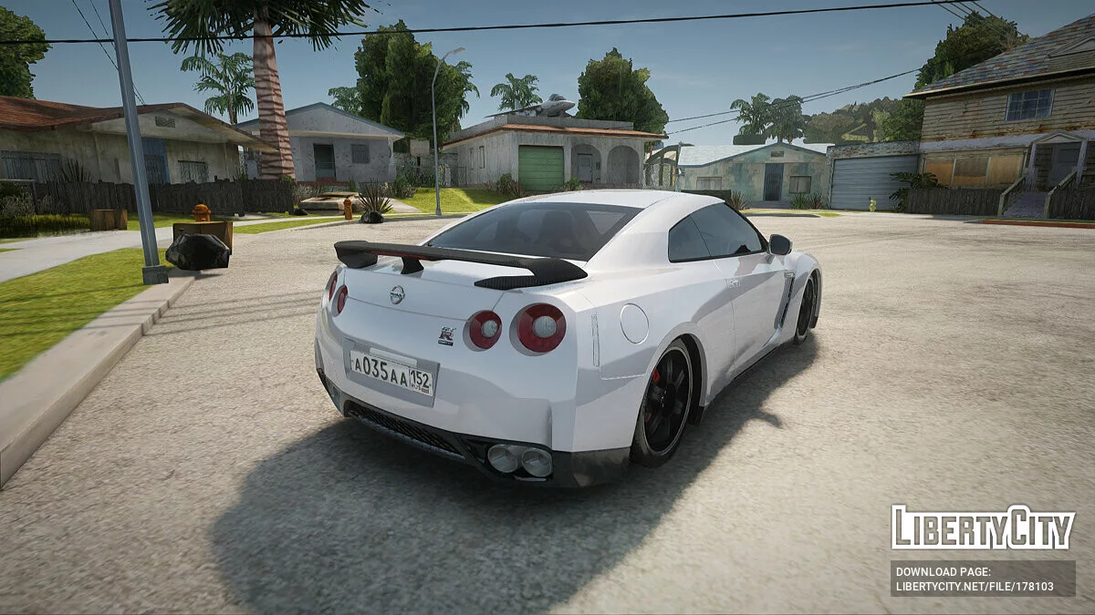 Nissan GT-R R35 / GTA San Andreas