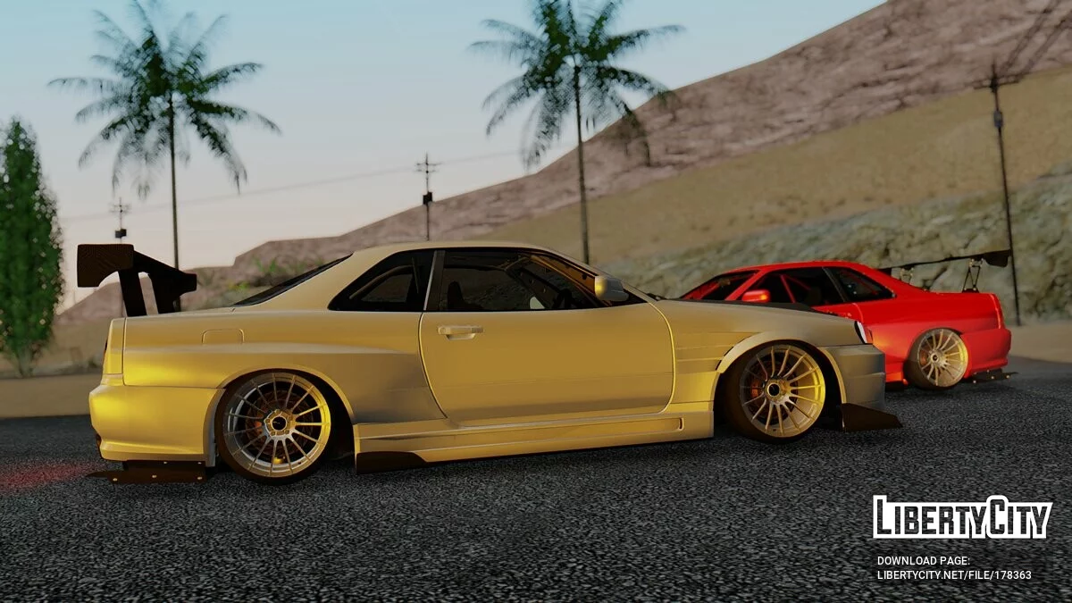 Nissan Skyline R34 / GTA San Andreas