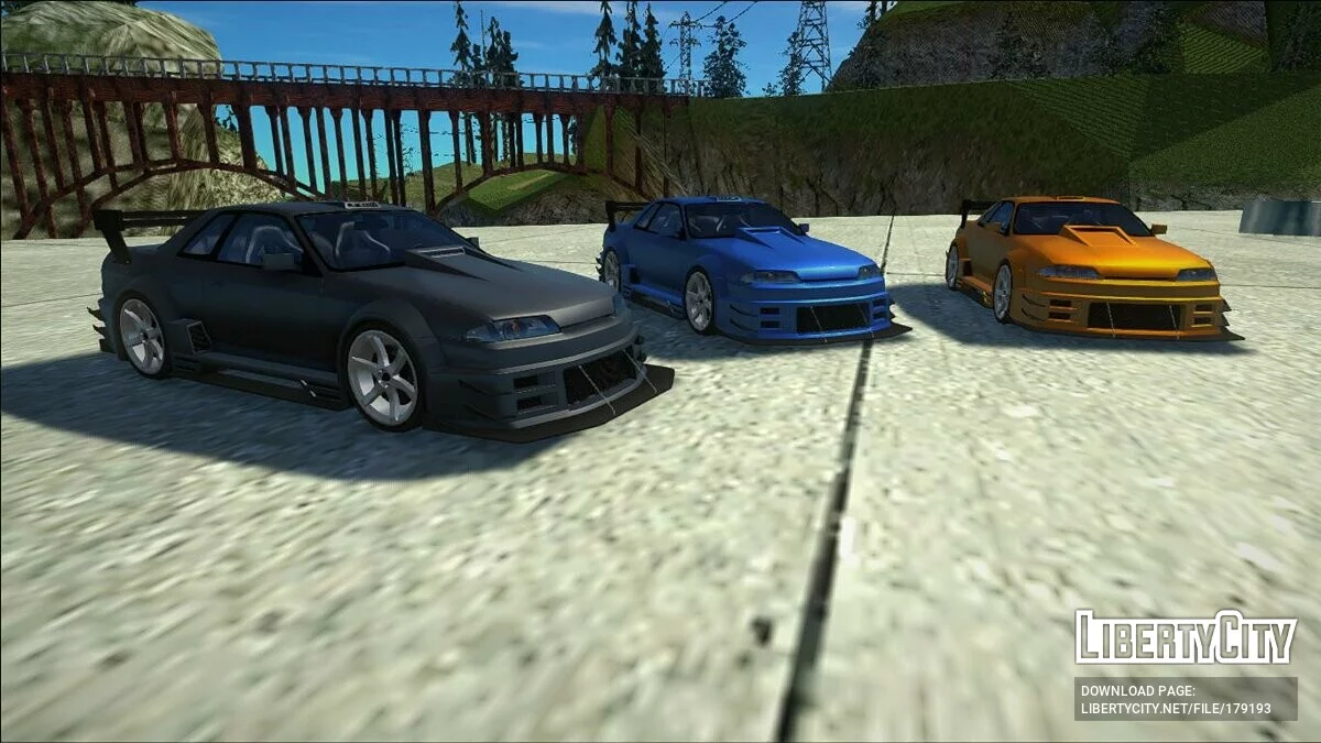 Nissan Skyline R32 Custom / GTA San Andreas
