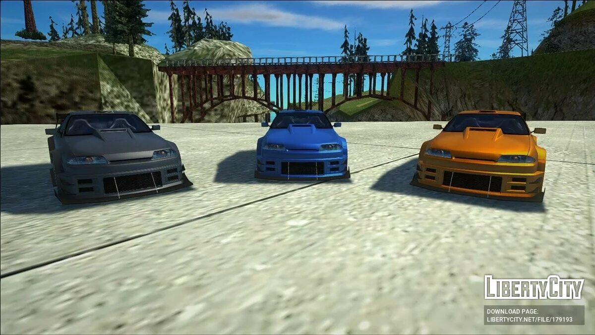 Nissan Skyline R32 Custom / GTA San Andreas