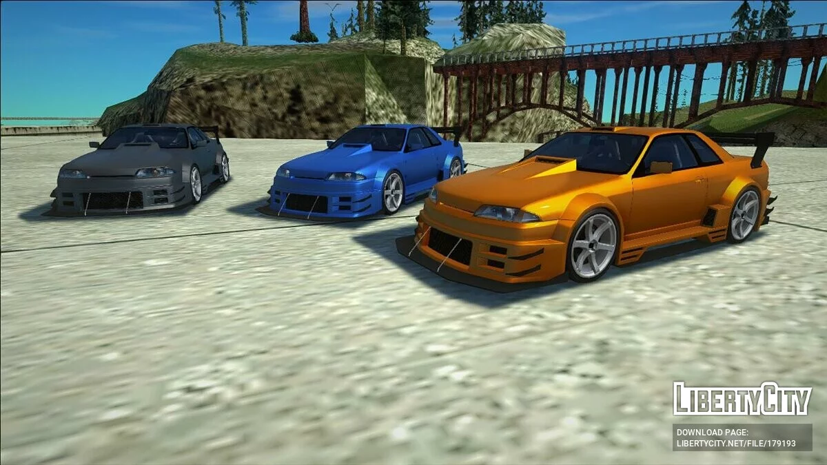 Nissan Skyline R32 Custom / GTA San Andreas