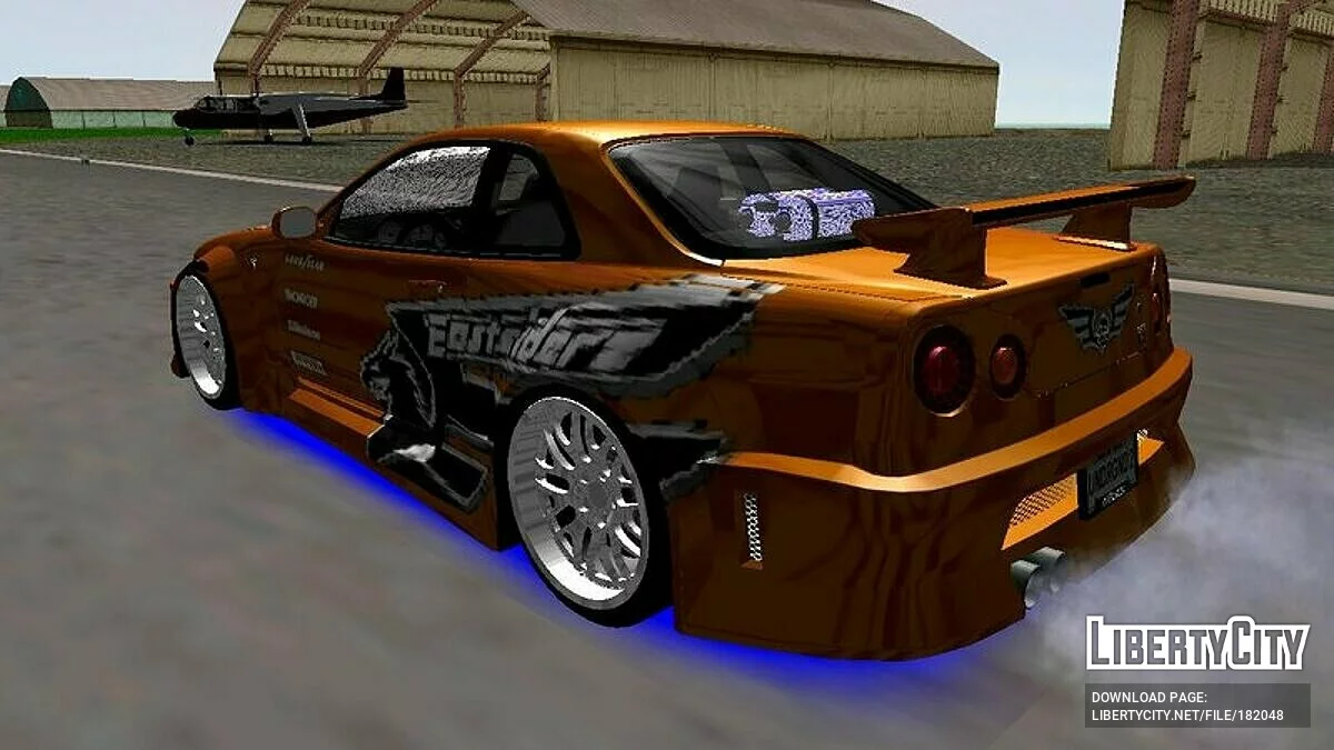 Nissan Skyline Eddie (NFSU2) / GTA San Andreas