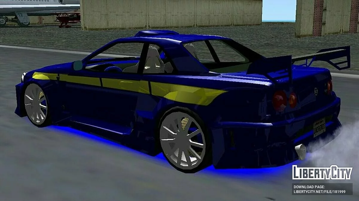 Nissan Skyline (NFSU2) / GTA San Andreas