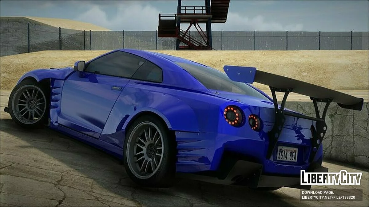 BenSopra Nissan GT-R (R35) / GTA San Andreas