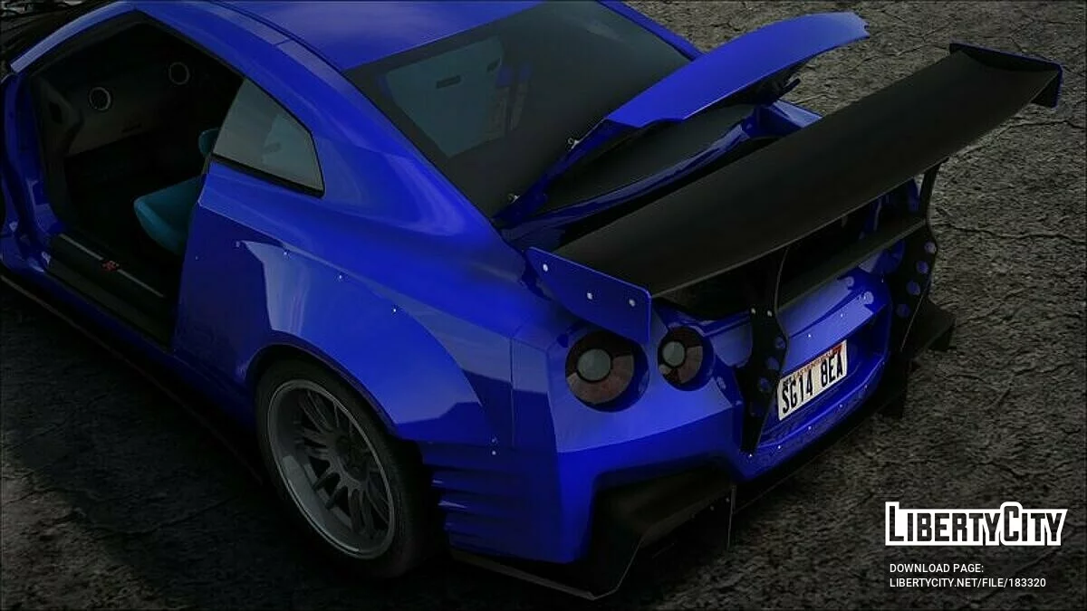 BenSopra Nissan GT-R (R35) / GTA San Andreas