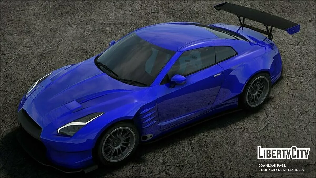 BenSopra Nissan GT-R (R35) / GTA San Andreas