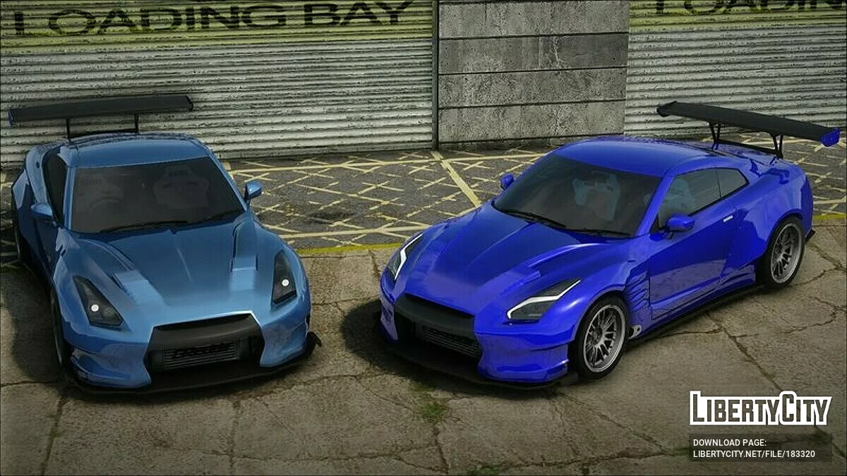 BenSopra Nissan GT-R (R35) / GTA San Andreas