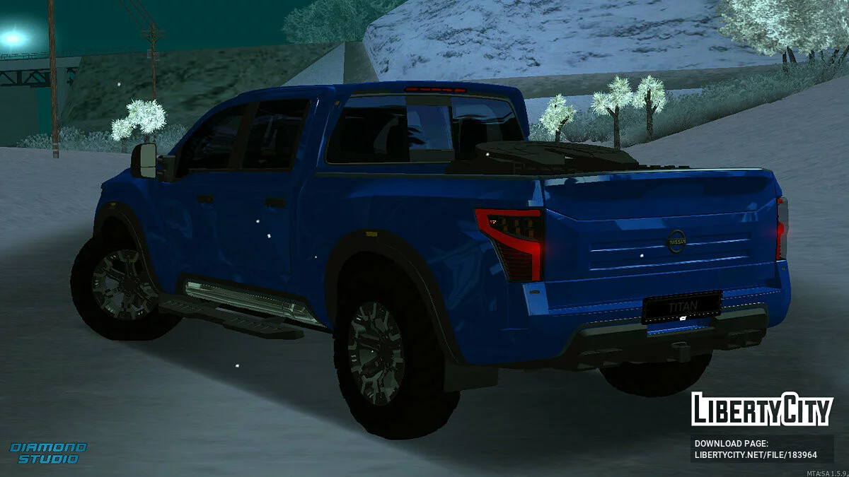 Nissan Titan Truck + CCD / GTA San Andreas