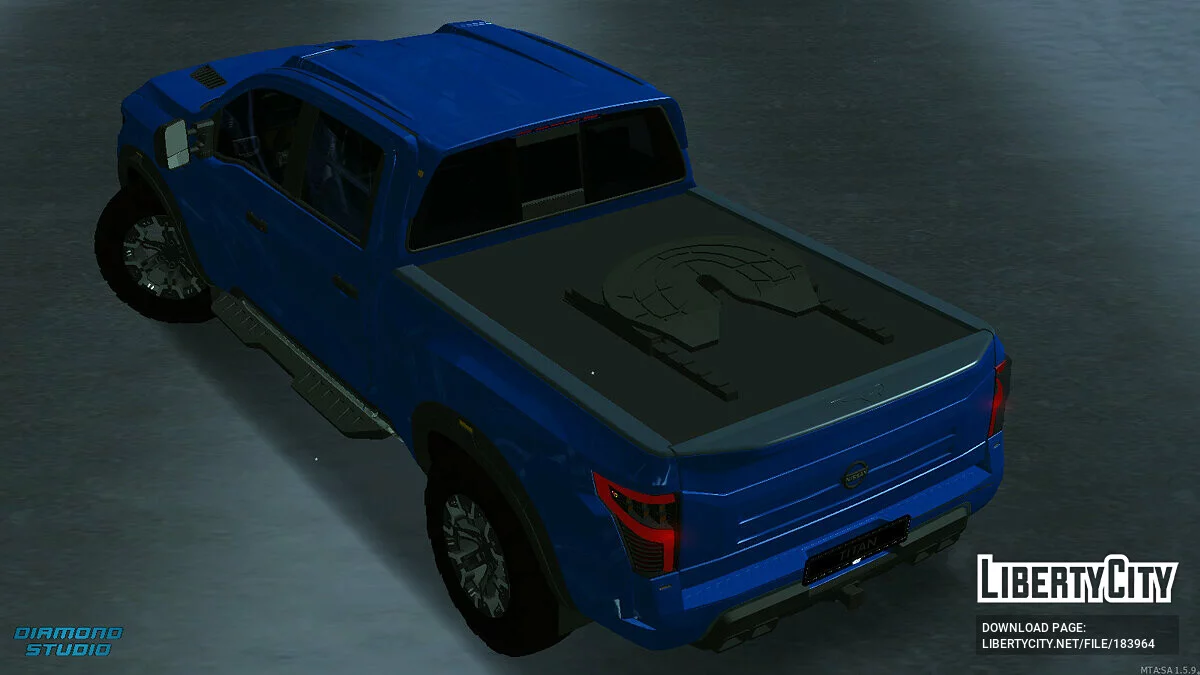 Nissan Titan Truck + CCD / GTA San Andreas