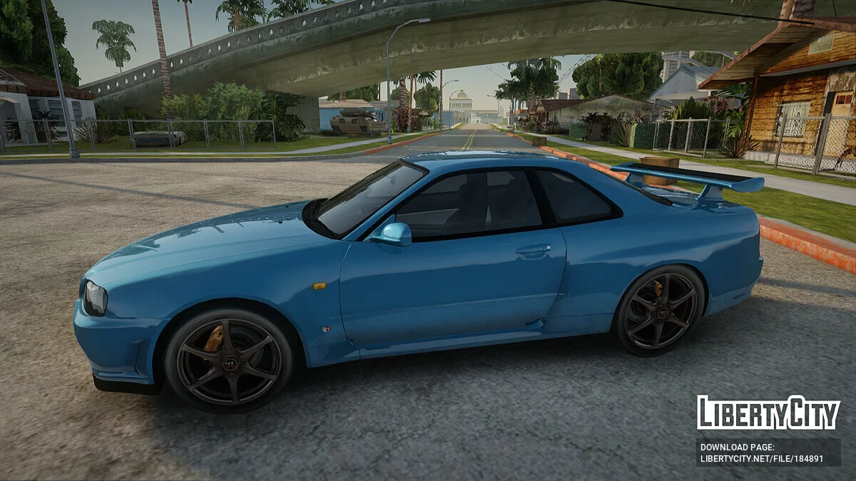 Nissan Skyline GT-R R34 Mk.X / GTA San Andreas