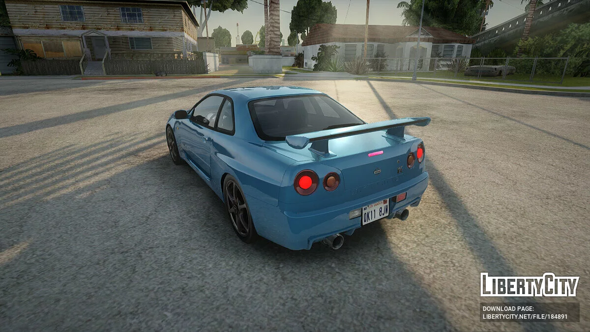 Nissan Skyline GT-R R34 Mk.X / GTA San Andreas