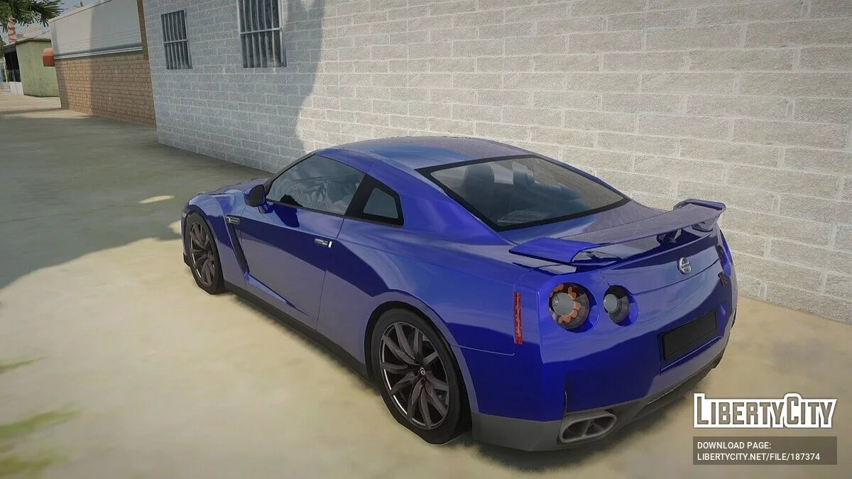 Nissan GT-R (R35) / GTA San Andreas