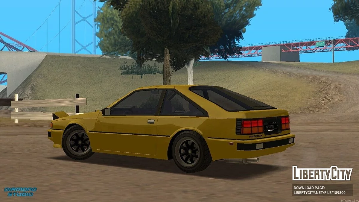 Nissan 200SX (Silvia 12) US + CCD / GTA San Andreas