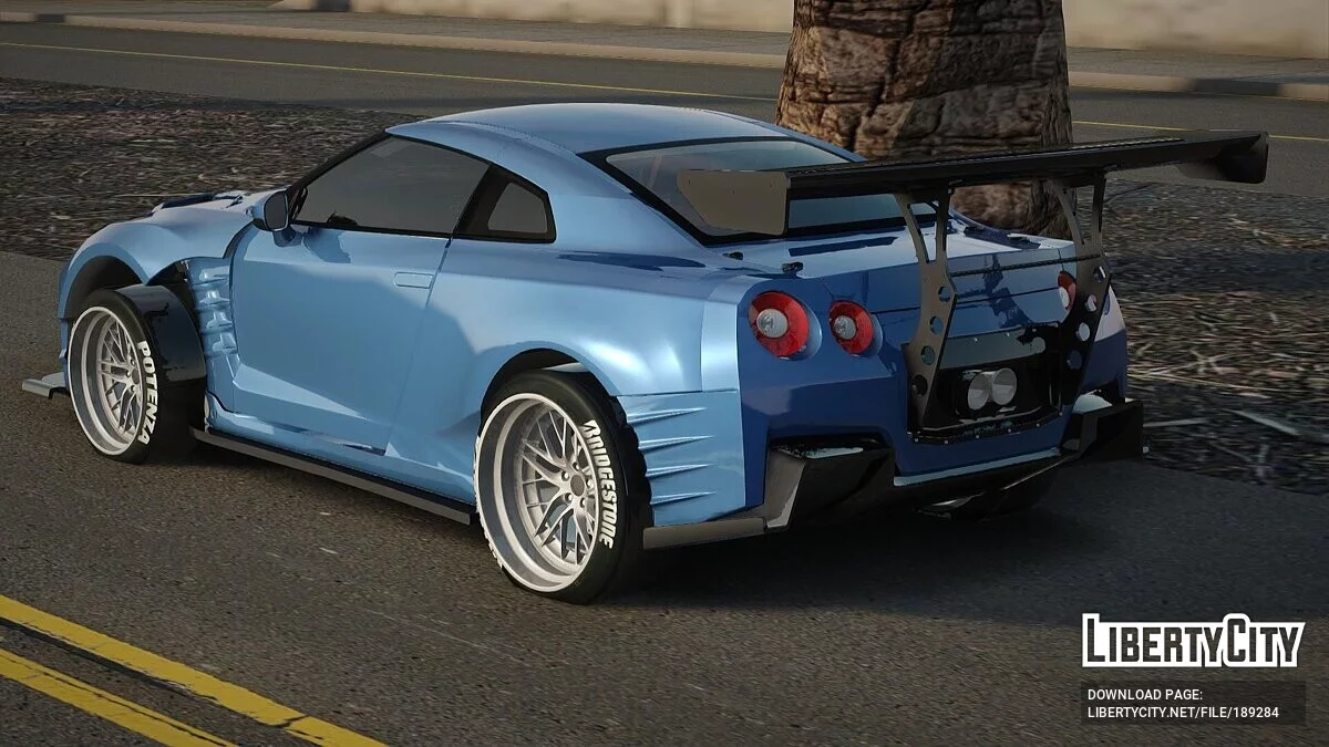 Nissan GT-R R35 Bensopra '10 / GTA San Andreas