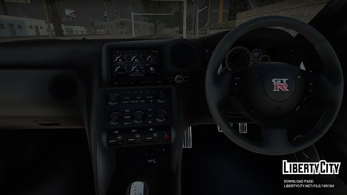 Nissan GT-R Spec V Stance / GTA San Andreas