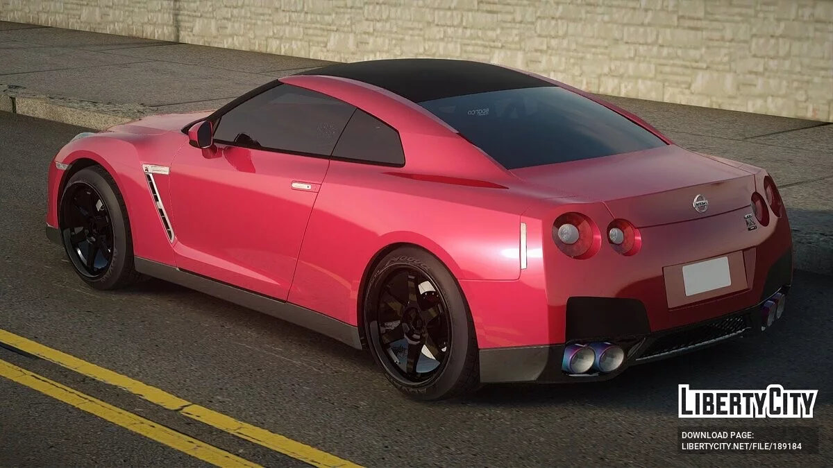 Nissan GT-R Spec V Stance / GTA San Andreas