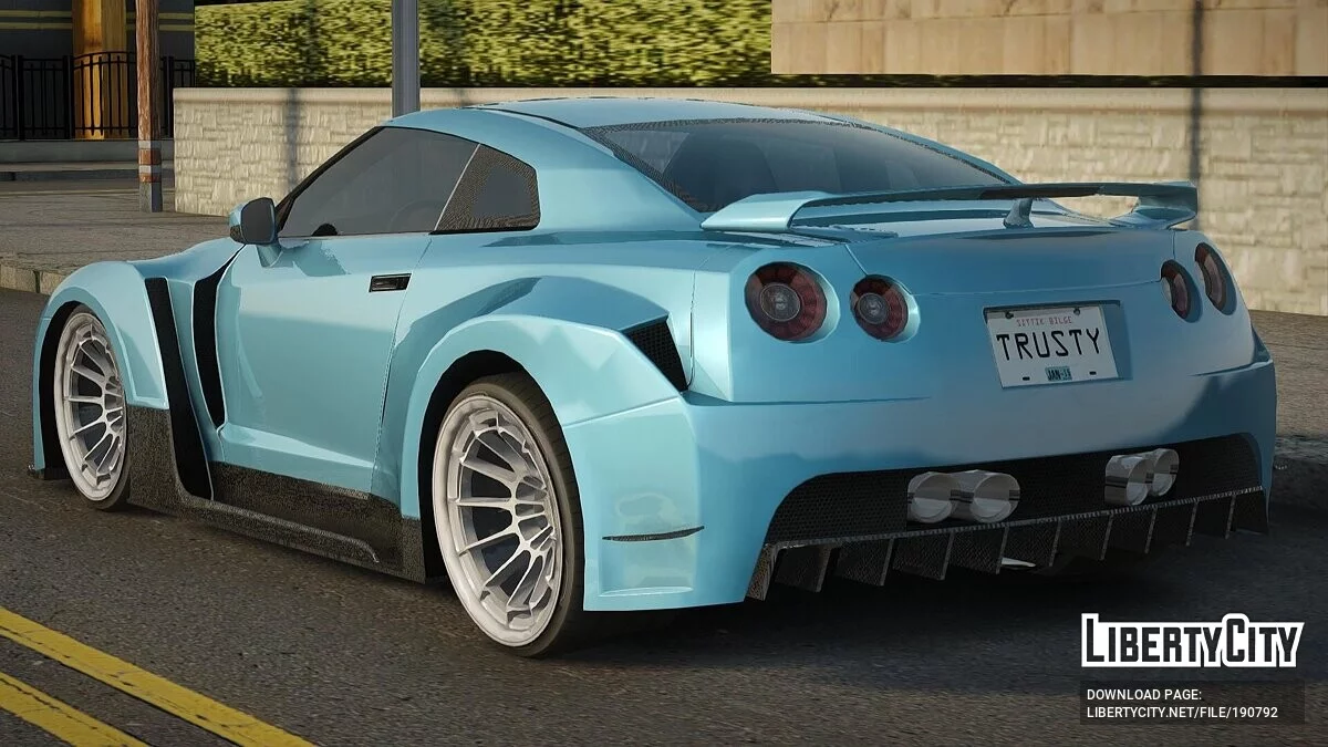 Nissan GTR-R35 NFSUC Tuning / GTA San Andreas
