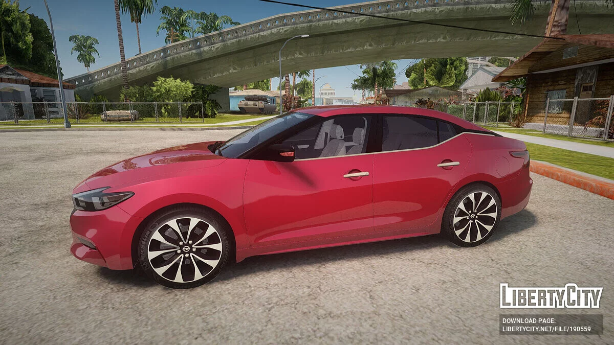 Nissan Maxima 2016 / جي تي إيه سان أندرياس