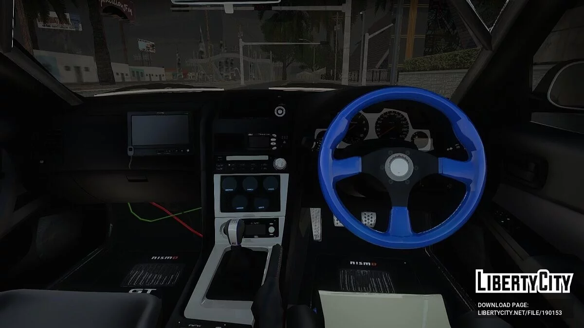 Nissan Skyline GT-R BNR34 Mio Akiyama Itasha / GTA San Andreas