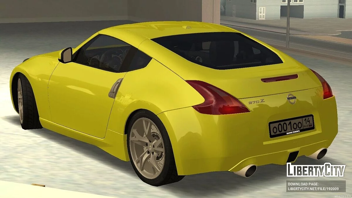 Nissan 370Z + CCD / GTA San Andreas