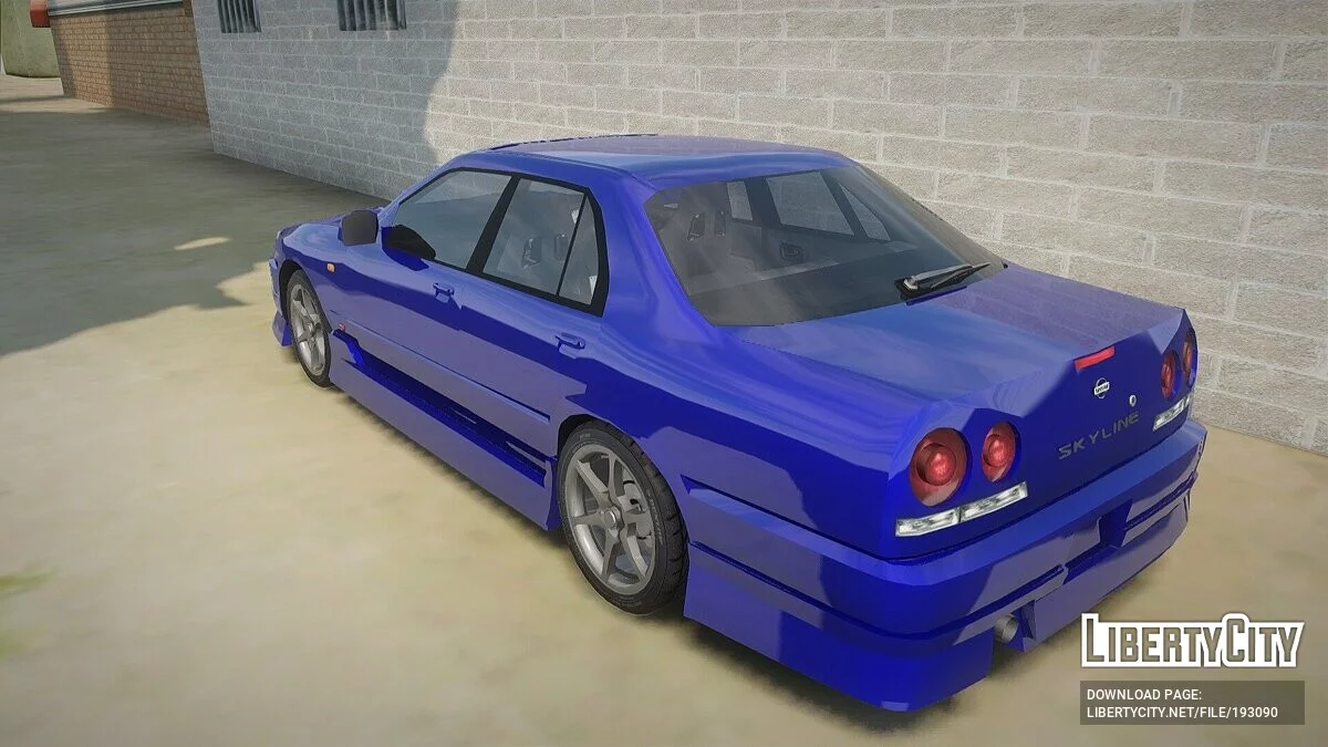 Nissan Skyline ER34 / GTA San Andreas