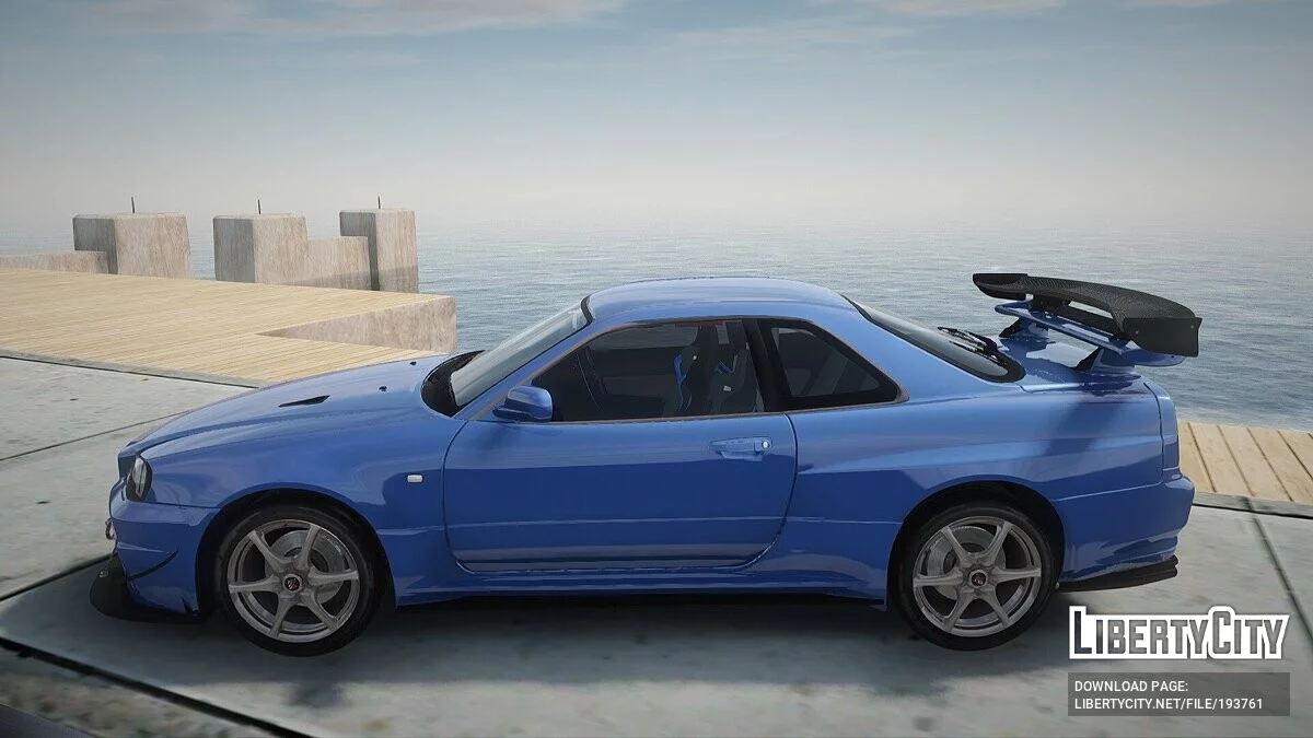 نيسان سكايلاين GTR R34 / جي تي إيه سان أندرياس