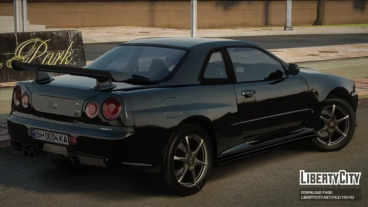 日产GT-R R34 V-TEC / GTA San Andreas