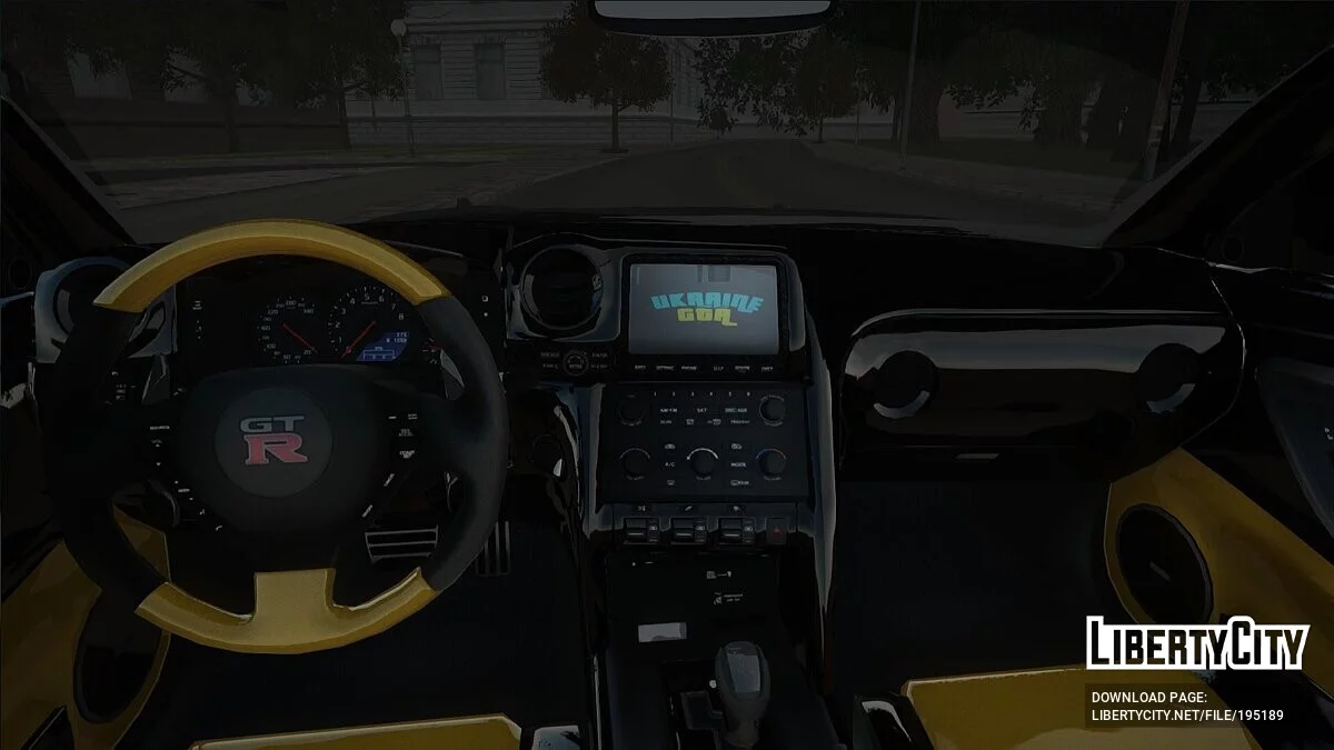Nissan GT-R R35 stock / جي تي إيه سان أندرياس