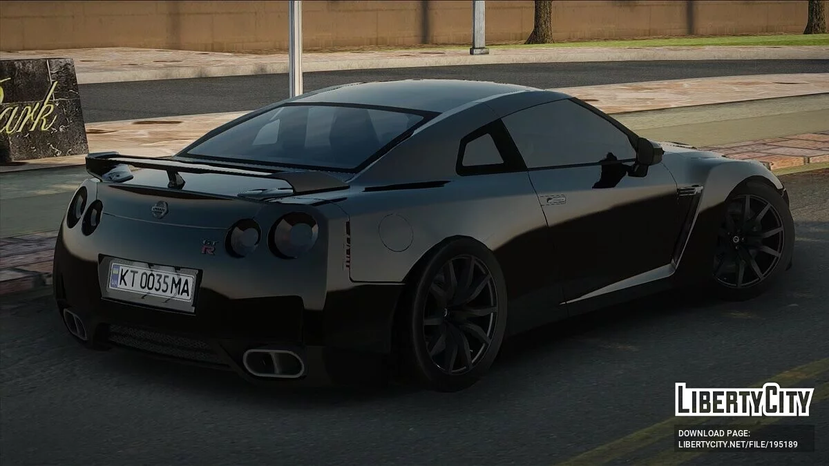 Nissan GT-R R35 stock / جي تي إيه سان أندرياس