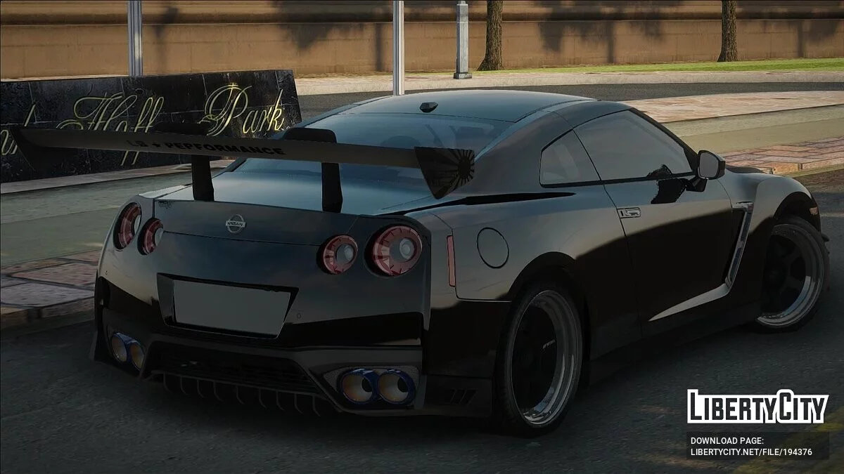 Nissan GTR R35 2021 LBWK Basic Kit / GTA San Andreas
