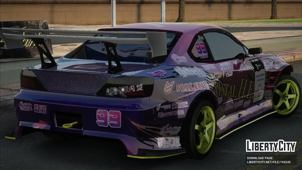 日产 Silvia S15 水晶 / GTA San Andreas