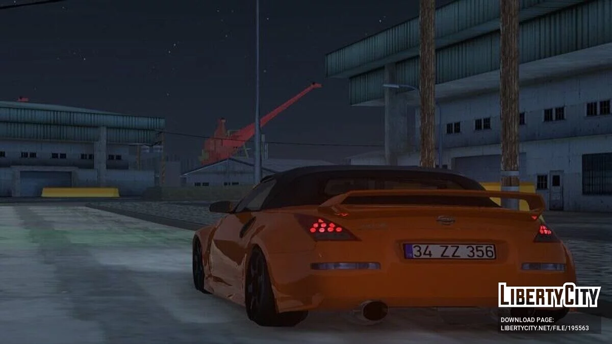 Nissan 350Z Roadster V2 / GTA San Andreas