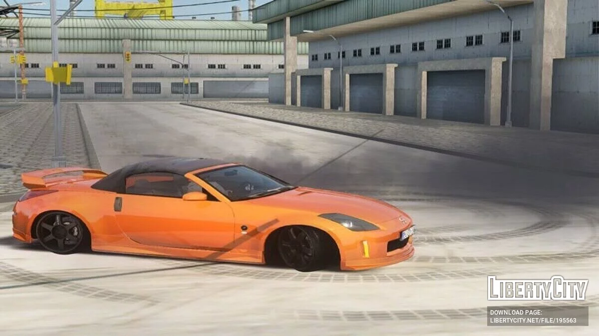 Nissan 350Z Roadster V2 / GTA San Andreas