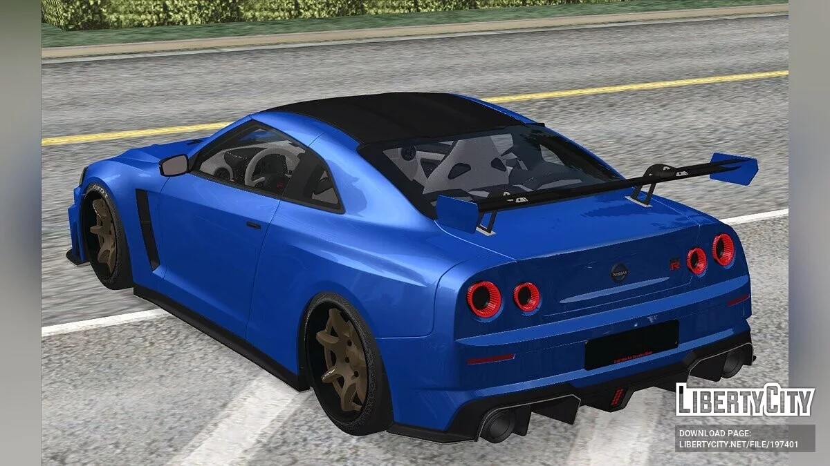 Nissan GT-R34 WB / GTA San Andreas