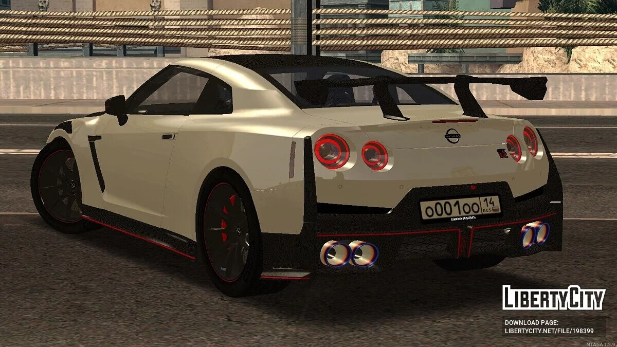 Nissan GT-R R35 Nismo + CCD / GTA San Andreas