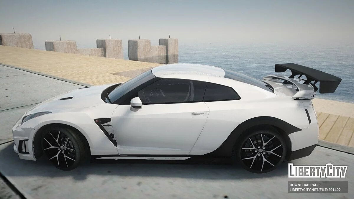 Nissan GT-R R35 / GTA San Andreas