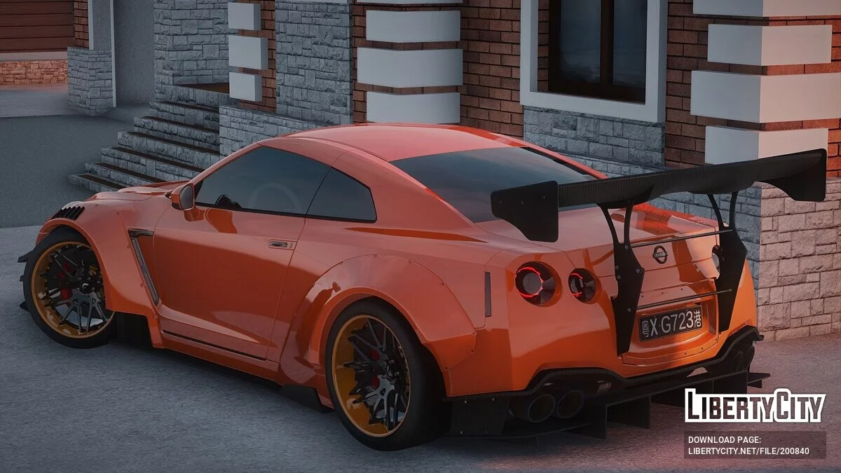 Nissan GTR LB2 / GTA San Andreas