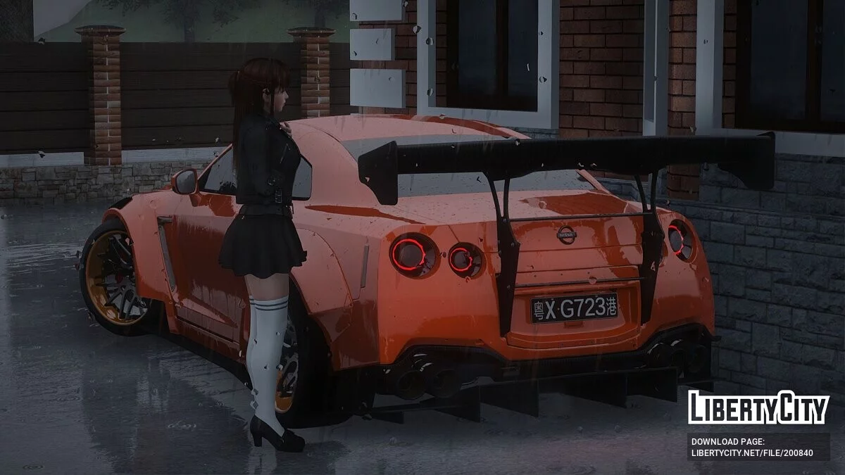 Nissan GTR LB2 / GTA San Andreas